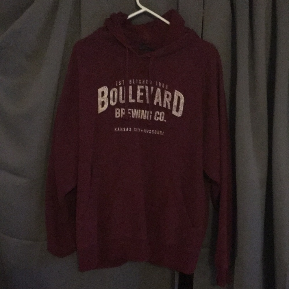 Boulevard Brewing Co men’s medium hoodie